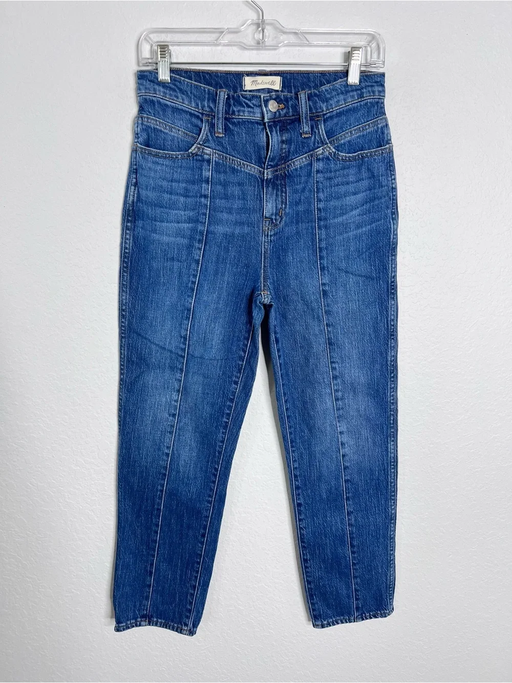 Madewell Classic Straight Jeans Women’s Size 27 Seamed Edition Bandry Wash D